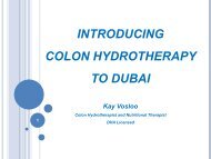 Introducing Colon Hydrotherapy to Dubai