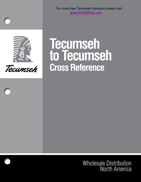 tecumseh_to_tecumseh.. - HVAC and Refrigeration Information Links
