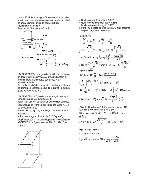 Geometria espacial