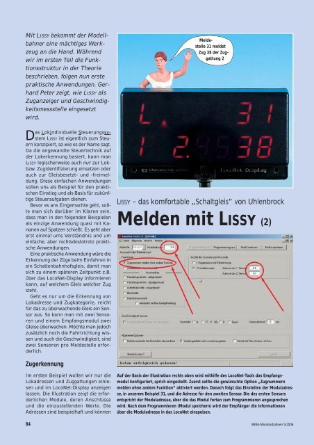 MIBA Artikel in 05/2006 - Uhlenbrock