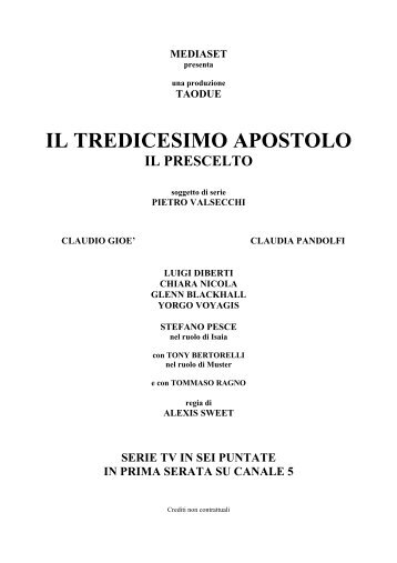 IL TREDICESIMO APOSTOLO