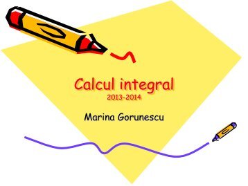 5. Calcul Integral