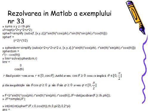 5. Calcul Integral