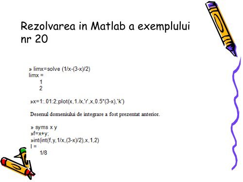 5. Calcul Integral