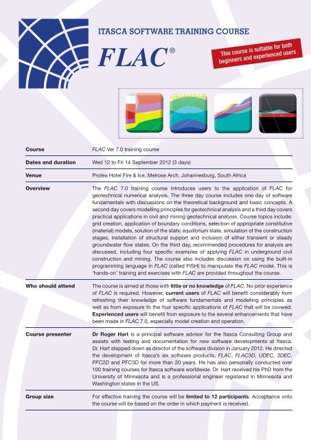 FLAC Training Course Sep 2102.pdf - Itasca Denver, Inc.