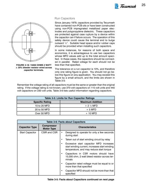 Hermetic Compressor - Tecumseh