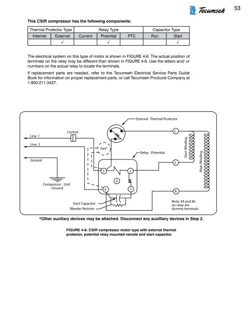 Hermetic Compressor - Tecumseh