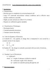 CHAPTER III. ELECTROGRAVIMETRY AND COULOMETRY I ...