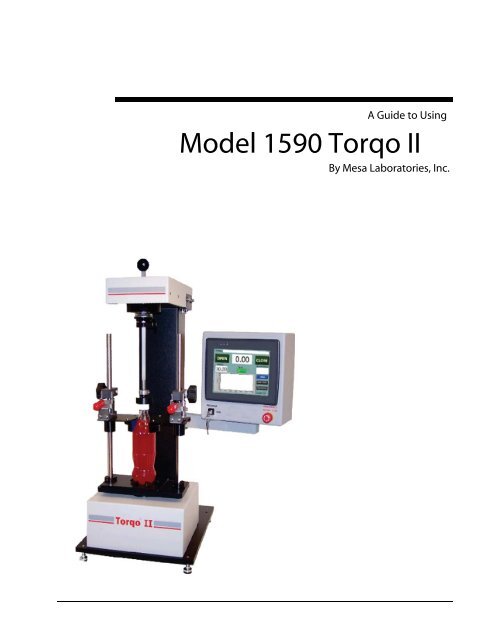 Model 1590 Torqo II - Mesa Labs