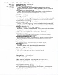 Curriculum Vitae - University of Utah Graduate School of Architecture