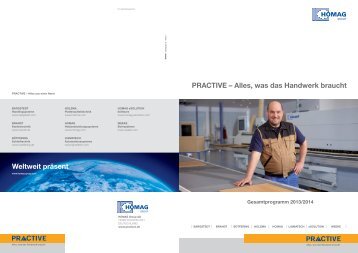 PRACTIVE Gesamtprogramm - HOMAG Group