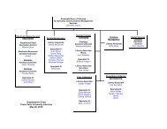 Texas Tech Organizational Chart