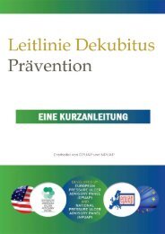 Dekubitus - Prävention Eine Kurzanleitung - European Pressure ...