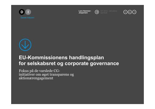 EU-Kommissionens handlingsplan for selskabsret ... - Computershare