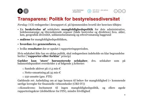 EU-Kommissionens handlingsplan for selskabsret ... - Computershare