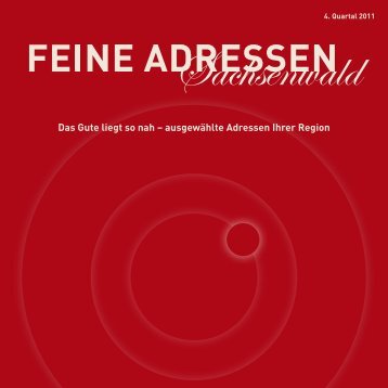 Anke Ottmann und Alexandra Sorge -  Feine Adressen Sachsenwald