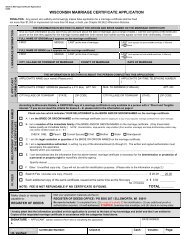 Marriage Record Application - Pierce County