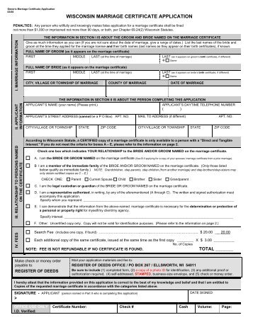 Marriage Record Application - Pierce County