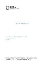 General considerations - Annuario dei dati ambientali - Ispra