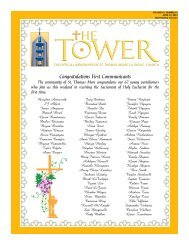 Congratulations First Communicants - St. Thomas More Catholic ...