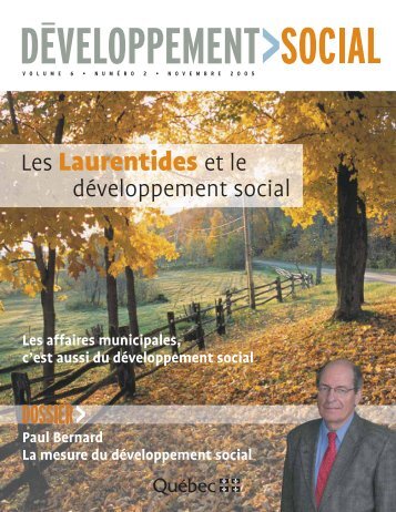 Les Laurentides et le - Agence de la santÃ© et des services sociaux ...