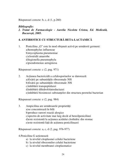 facultatea de farmacie 2009