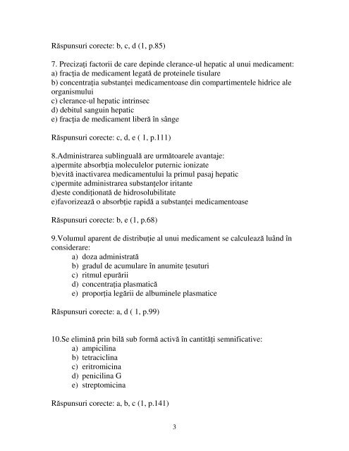 facultatea de farmacie 2009