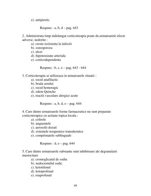 facultatea de farmacie 2009