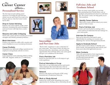 8-08 Single brochure mockup FINAL.indd - The Career Center ...