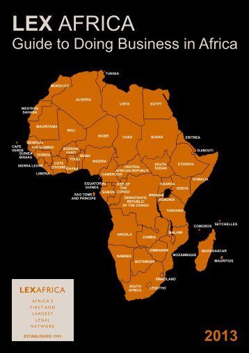 LEX Africa's 'Guide to Doing Business'