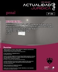 REINCIDENCIA. - Actualidad Jurídica