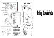 Fishing Spots in Robe