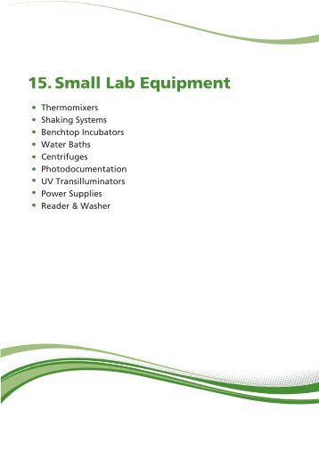 Cap 15_Small_Lab_Equipment_OK2.indd - Euroclone
