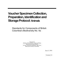 Voucher Specimen Collection Preparation Identification and Storage ...