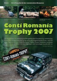 Conti Romania Trophy 2007 - XTEC