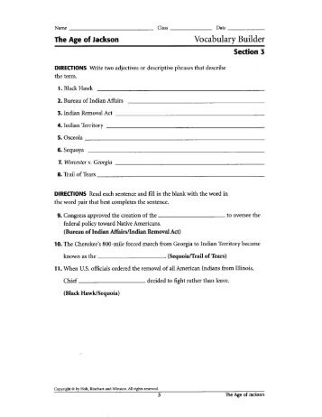 name date class v