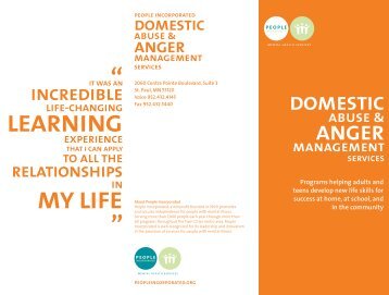 Domestic Abuse & Anger Management Services Brochure - People ...