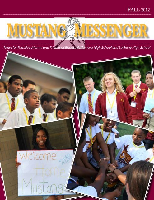 MUSTANG MESSENGER - Bishop McNamara High School