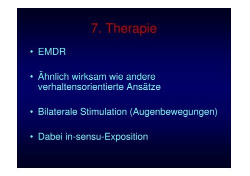 Trauma - Klinik für Psychiatrie, Psychosomatik und Psychotherapie