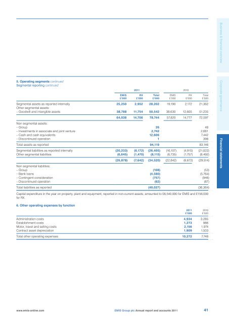 Healthcare without boundaries - EMIS Group plc Annual report and ...