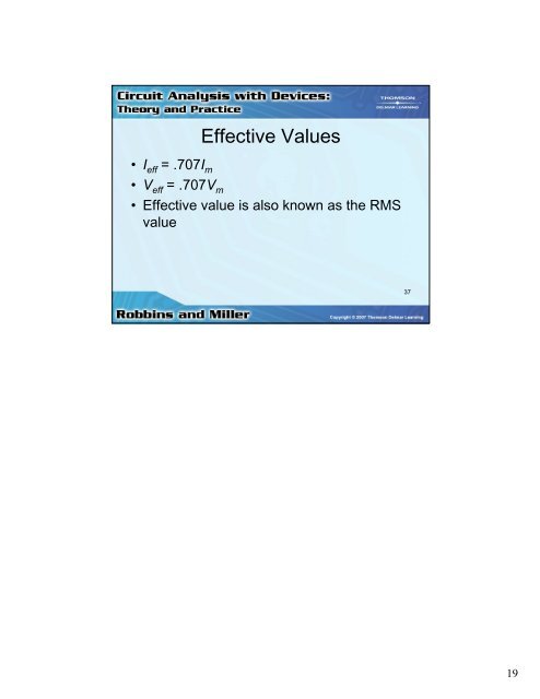 Chapter 15 Alternating Current