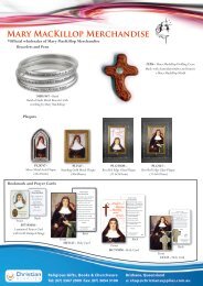 Mary MacKillop Products - Christian Supplies