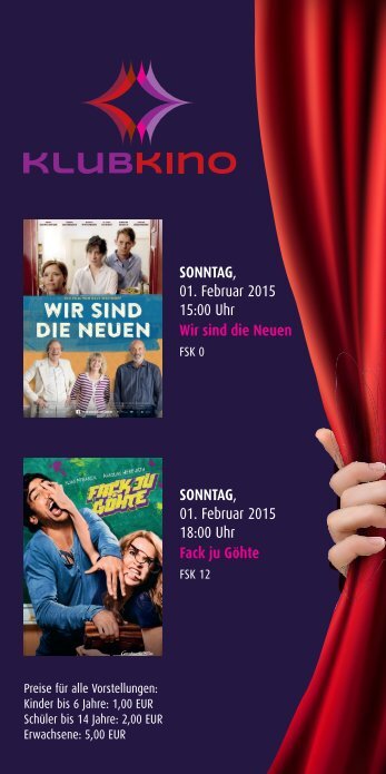 Klubkino Februar