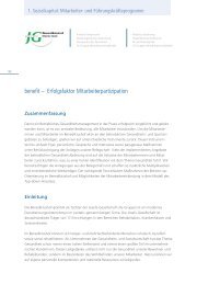 benefit â Erfolgsfaktor Mitarbeiterpartizipation