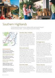 Southern Highlands (PDF, 0.4MB) - Sydney's official guide to events ...