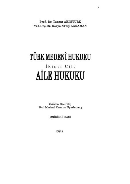 00-turgut akinturk-aile hukuku - Hukuk Market