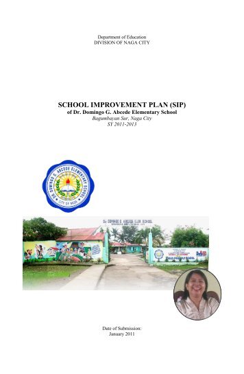 SCHOOL IMPROVEMENT PLAN (SIP) - DepEd Naga City