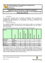 Ergebnisse des Kulturarten- und Sortenvergleichs ... - EVA