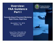 FAA Guidance Part I - American Concrete Pavement Association