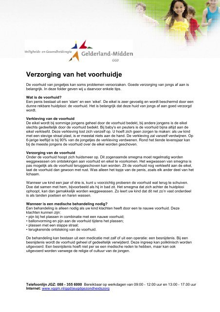 Seksualiteit-Genitalia-Verzorging voorhuidje - VGGM